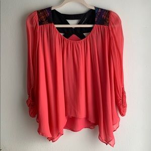 Silk blouse size small